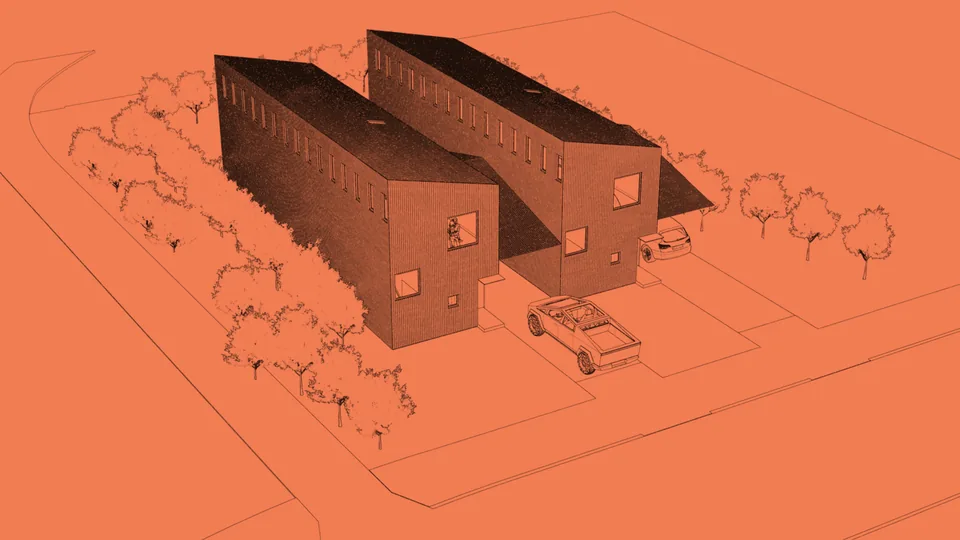 Drawing of a SteelHaven model on its site